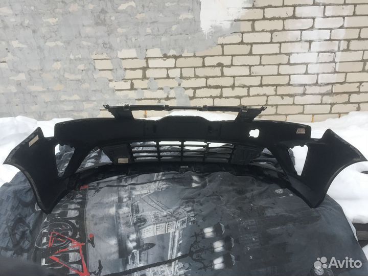 Передний бампер на kia rio 4 2021