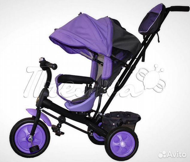 Трехколесный велосипед коляска