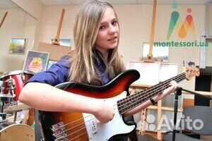 Научим играть на бас гитаре за месяц