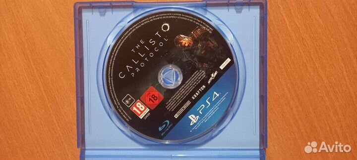The callisto protocol ps4 диск