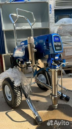 Безвоздушный окрасочный аппарат 