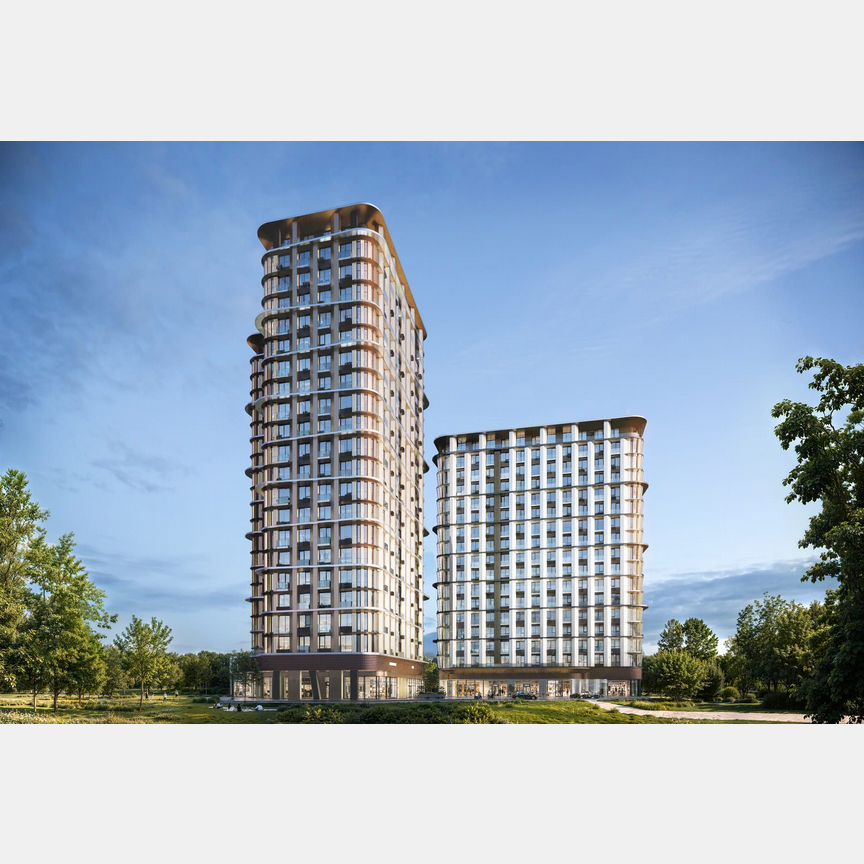 2-к. квартира, 45,4 м², 11/17 эт.