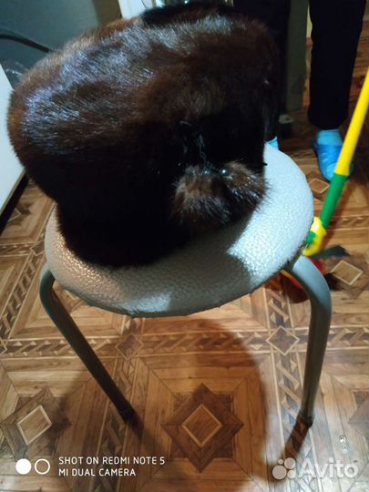 Шапка норковая женская