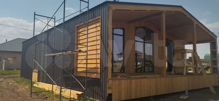 Дом 100 м² на участке 6 сот.