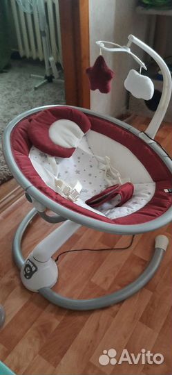 Детские электронные качели для новорожденных