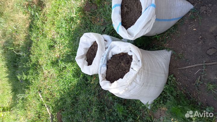 Чернозем верх слой Навоз прелый крс,5т,15т,мешками