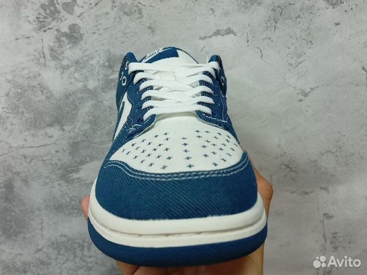 Кроссовки Nike Dunk SE ‘Sashiko Industrial blue