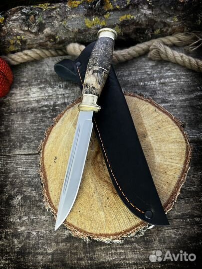 Финка охотничья из стали к340