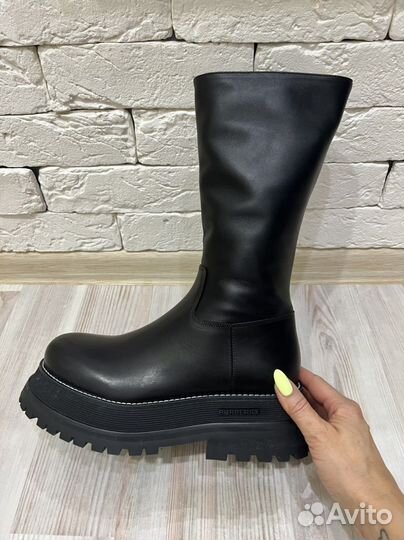 Ботинки “Burberry” Строго Оригинал,37.5 размер