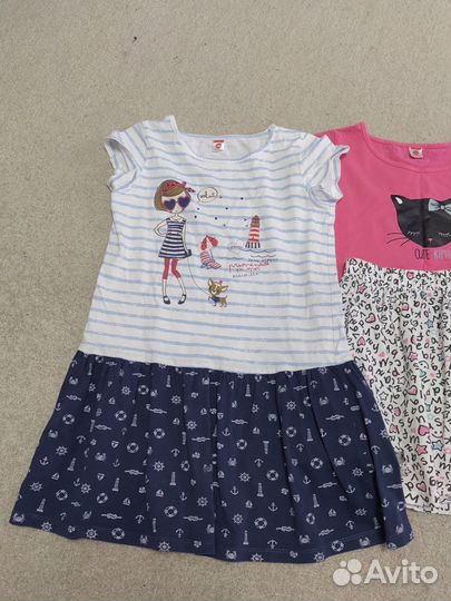 Детские вещи пакетом для девочек 128 134