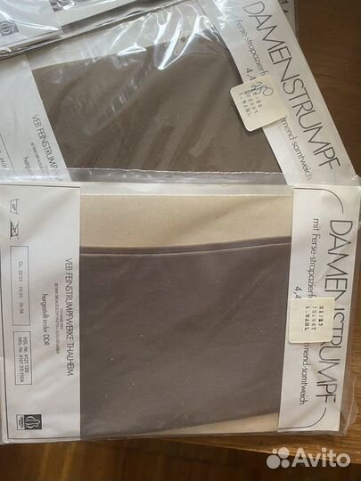 Чулки ГДР Винтаж