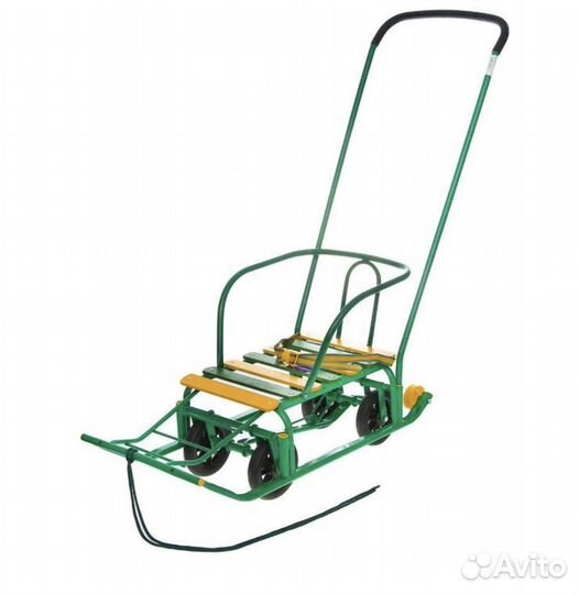 Санки с колесами