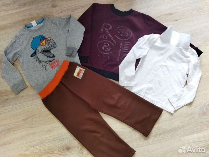 Вещи одежда пакетом на мальчика 116