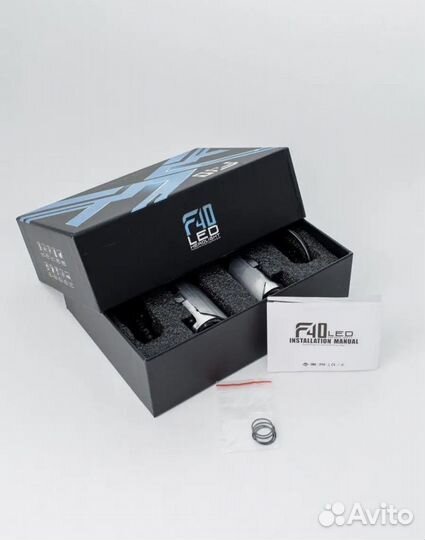 F40 H4 led mini 12-24V 55W светодиодные линзы