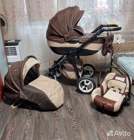 Коляска Riko Nano 3 в 1