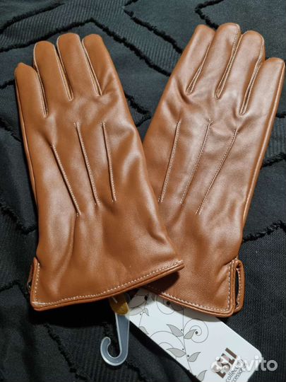 Перчатки кожзам
