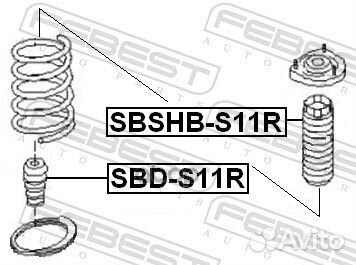 Пыльник амортизатора sbshb-S11R sbshb-S11R Febest