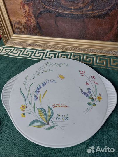 Германия коллекционное блюдо Grünstadt