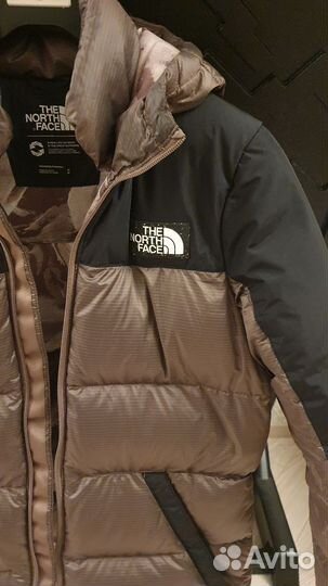 The north face пуховик с капюшоном