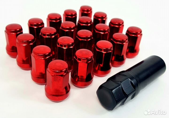 Гайки toppfit Super lock nuts M12x1.25 (сталь) (Кр