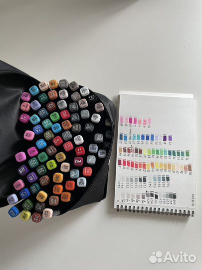 Новые маркеры для скетчинга 80 шт