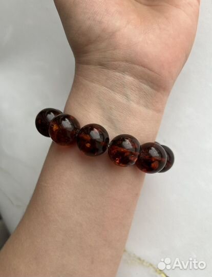 Браслет из янтаря