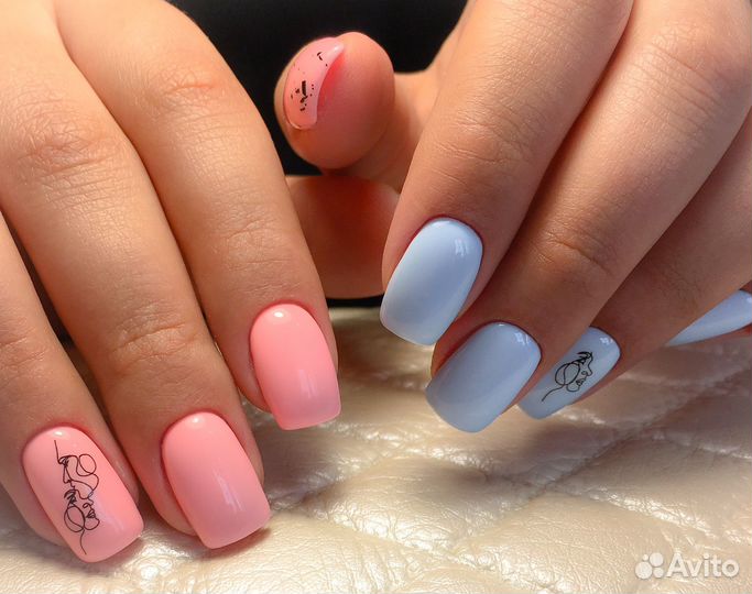 Маникюр+покрытие гель-лак