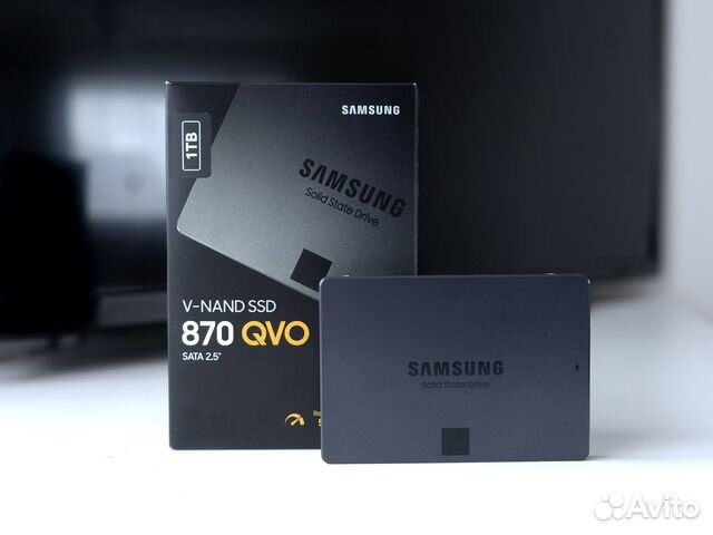 Новые SSD диски Samsung 870 QVO - 1 Tb (от 1 шт)