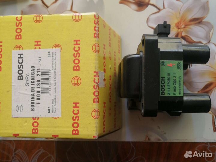 Катушка зажигания bosch ваз