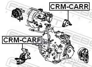 Опора двигателя chrysler voyager/dodge caravan