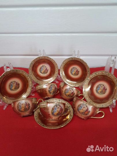 Комплект из пяти кофейных пар