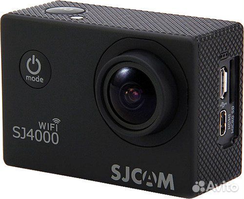 Экшн-камера sjcam SJ4000 WiFi Black новая
