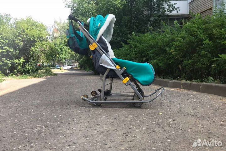 Санки коляска ника 7 2