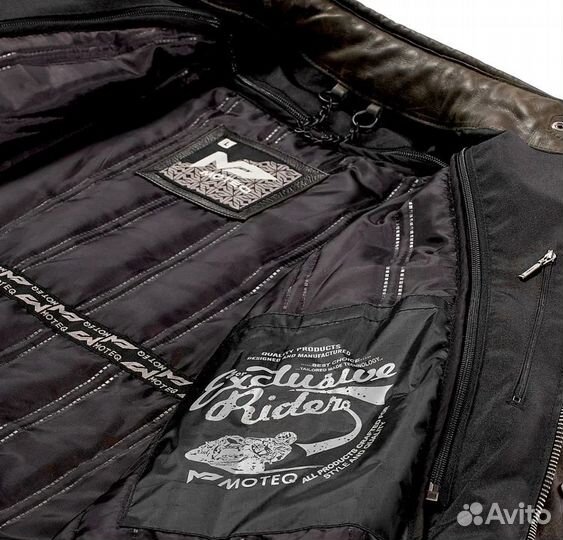 Куртка кожаная moteq Gravity