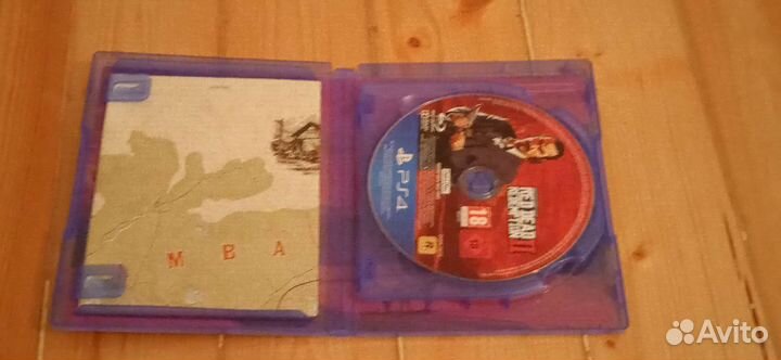 Диск для ps4 RDR2