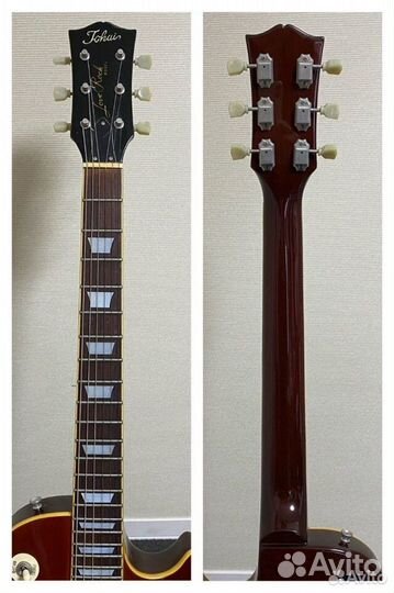 4-8-7. Tokai Love Rock LPS sunburst электрогитара