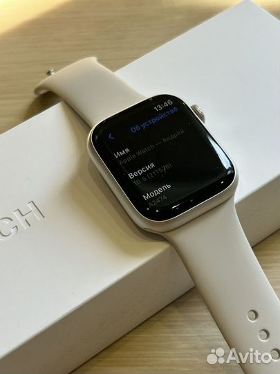 Часы apple watch 7 45 mm