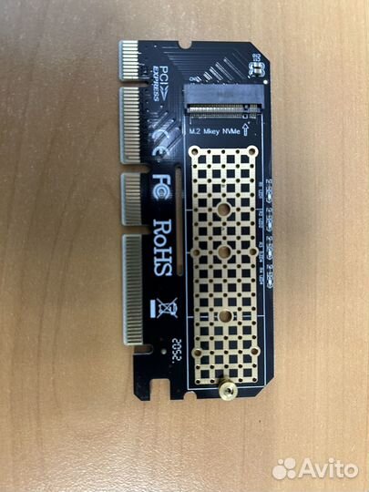 Переходник с PCI-E на m.2 nvme