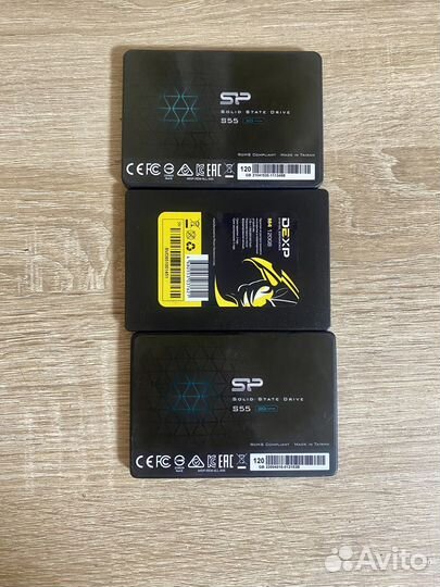 Ssd 120 gb (3шт)