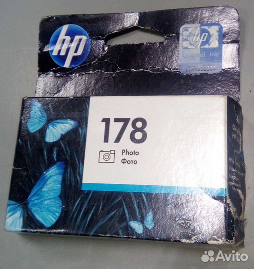 Картриджи струйные оригинал canon / HP