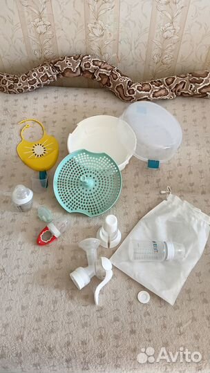 Стерилизатор для свч и молокоотсос ручной