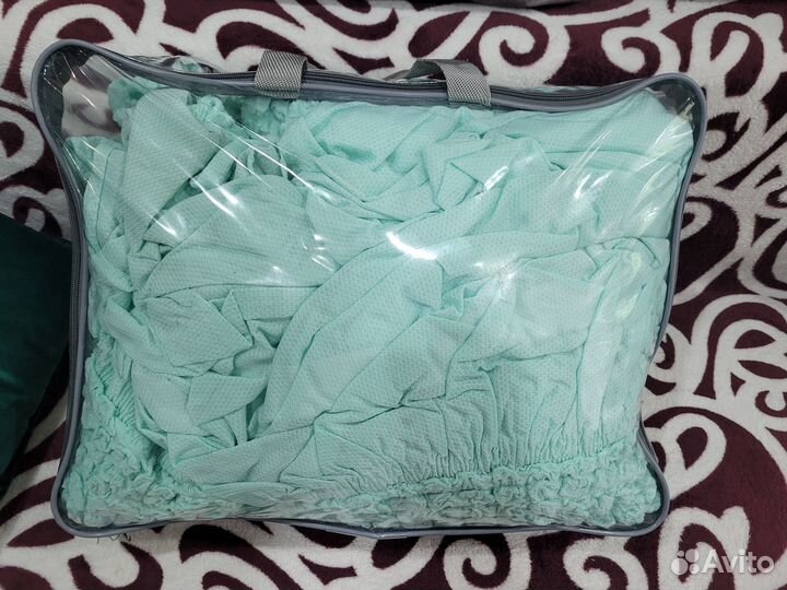 Чехол на угловой диван бу