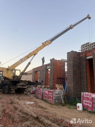 Аренда и услуги автокрана, 25 т, 38 м