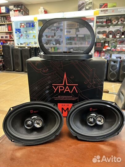 Динамики колонки Урал ак-мм (овалы 6х9