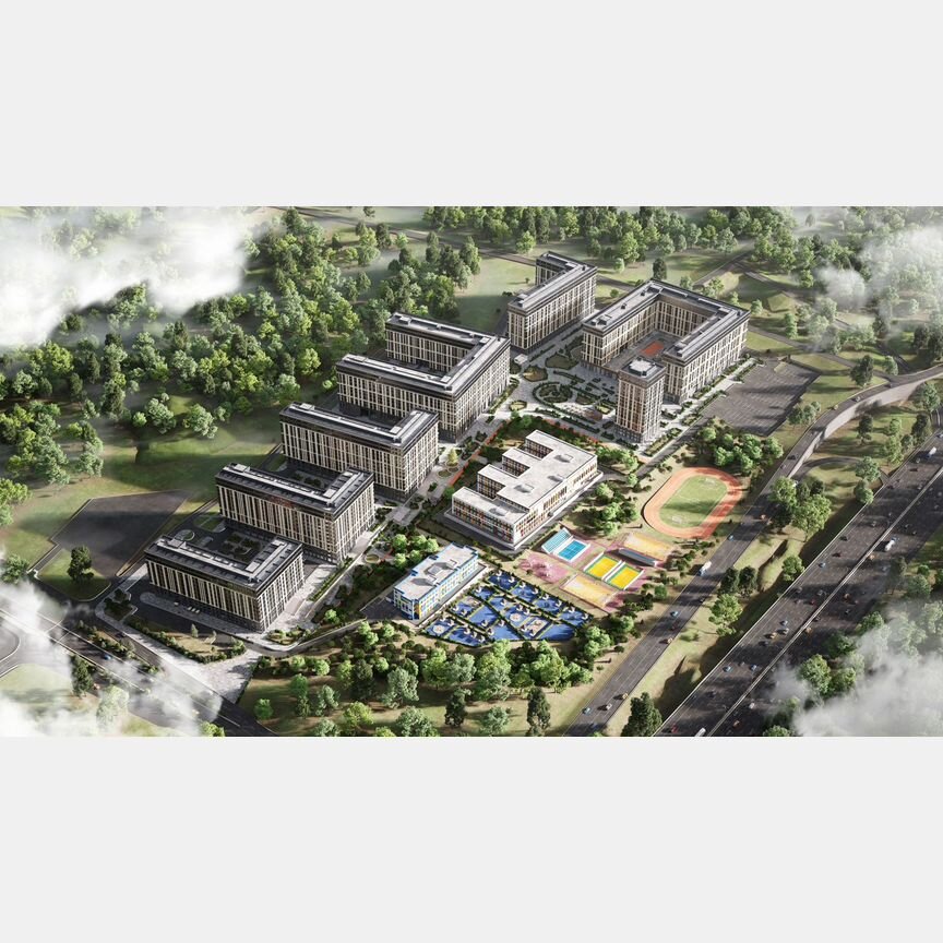 3-к. квартира, 71,7 м², 2/19 эт.