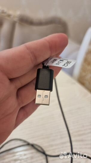 Новое Гарнитура наушники с микрофоном usb