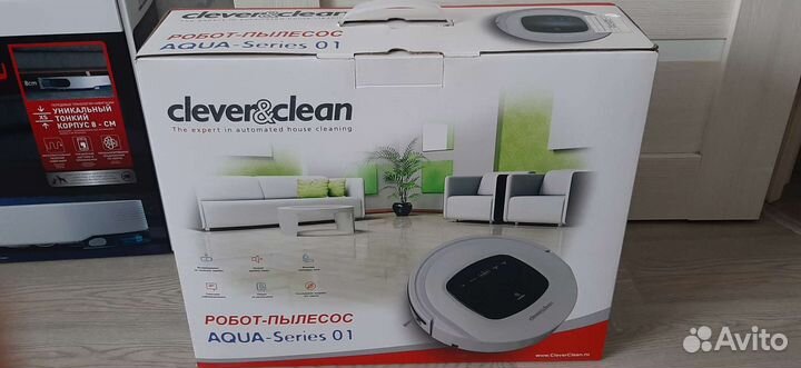 Робот пылесос clever&clean