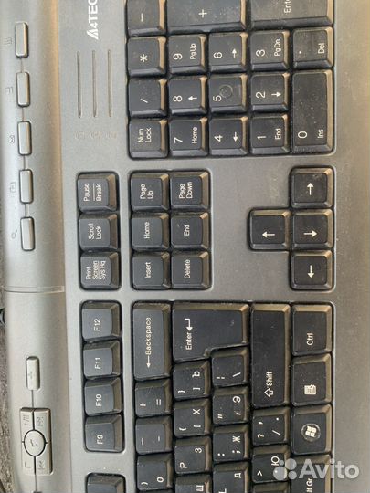 Игровая клавиатура и мышь беспроводная