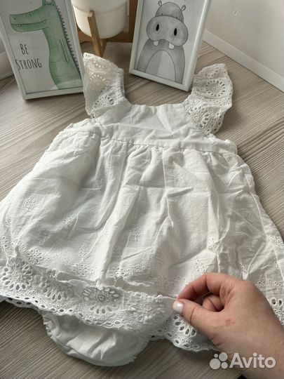 Платье боди для малышей