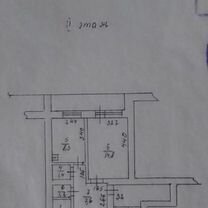 2-к. квартира, 48,3 м², 2/4 эт.